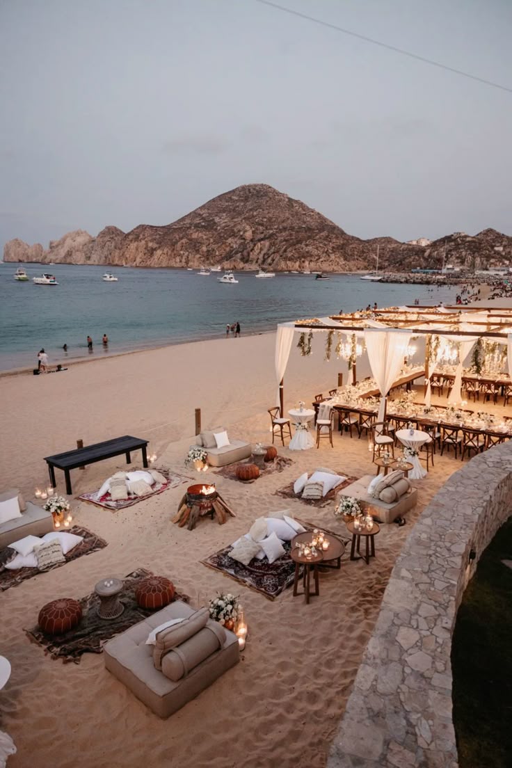 Beach Picnic Setup