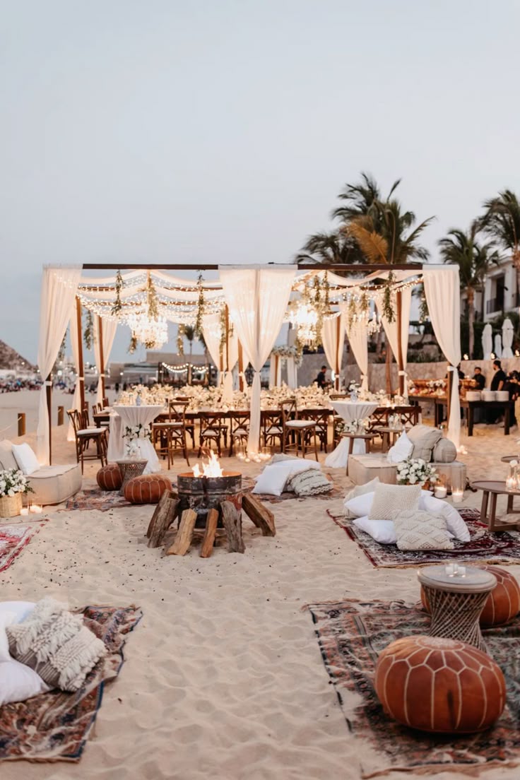 Beach Picnic Setup