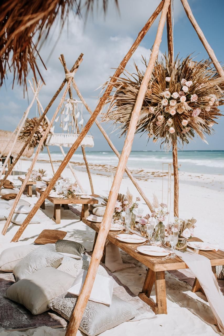 Beach Picnic Setup