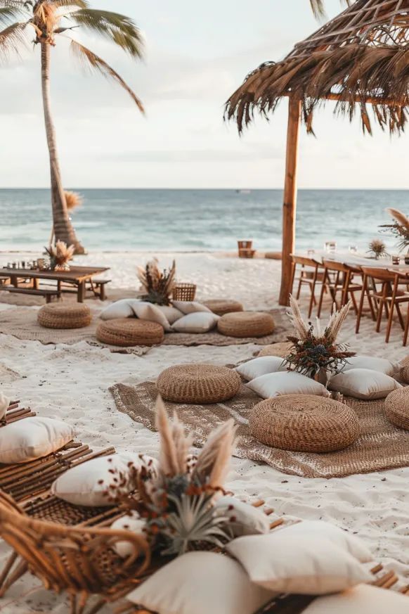 Beach Picnic Setup