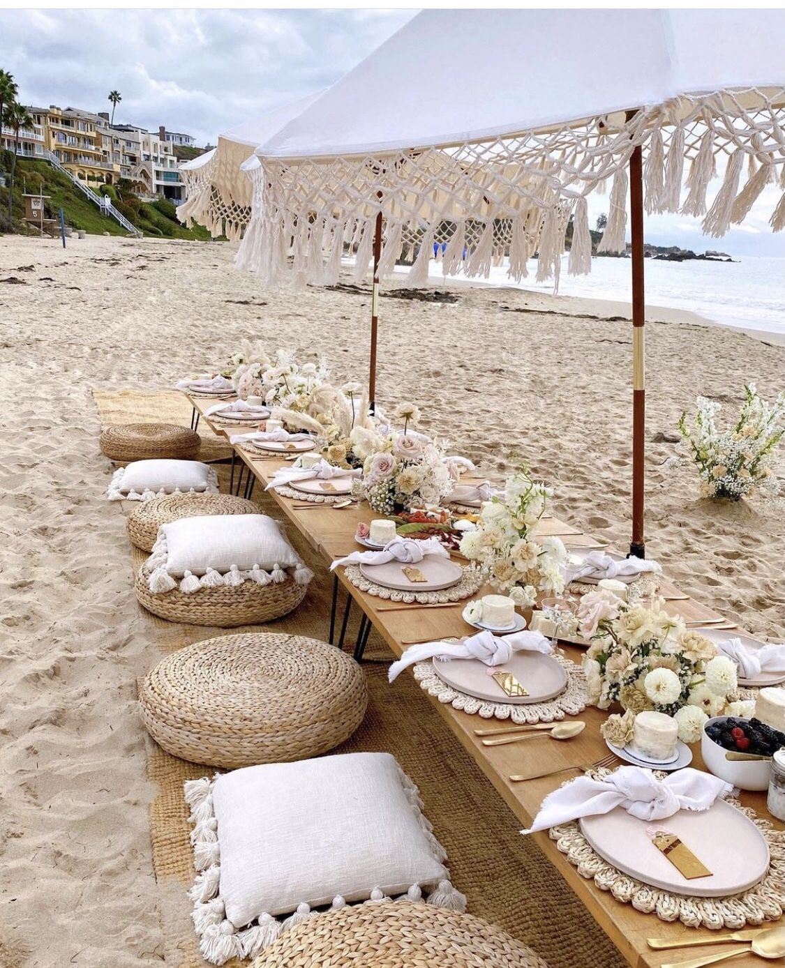 Beach Picnic Setup