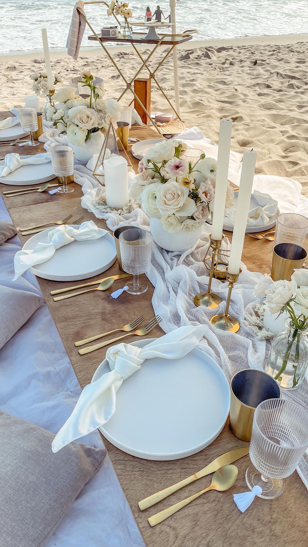 Beach Picnic Setup