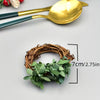 Rustic Leaf Napkin Ring