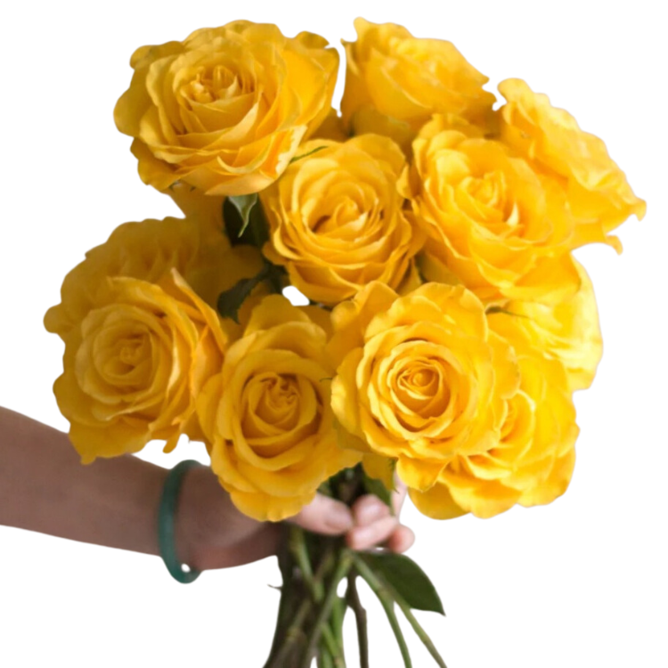 Yellow Flower Bunch - Large (25 Stems)