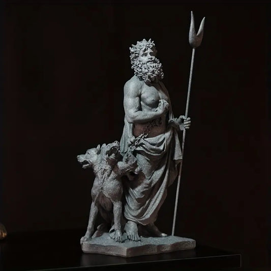 Hades and Cerberus Sculpture