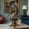 Roman Warrior Bust 38cm – Classical Roman Statue Prop