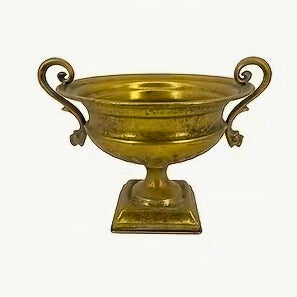 Antique Gold Goblet 20cm