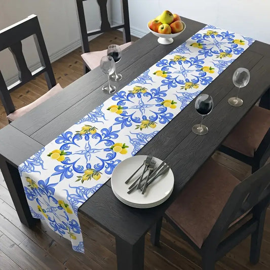 Summer Lemon Table Runner - Amalfi Coast