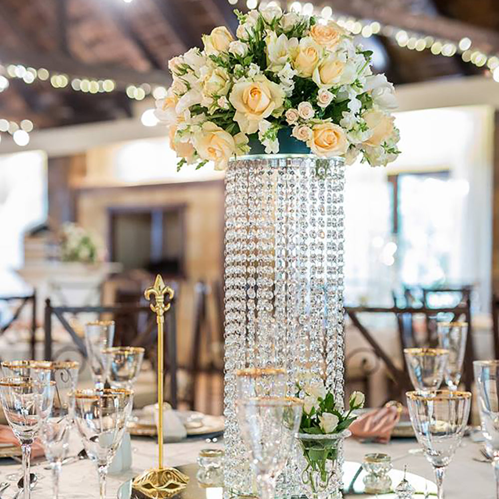 Crystal Round Top Display Centrepiece