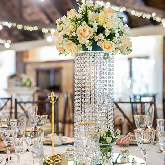 Crystal Round Top Display Centrepiece