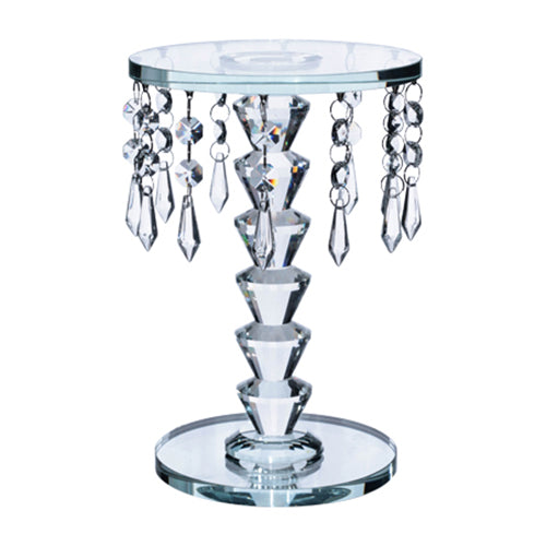 Crystal Round Top Display Centrepiece
