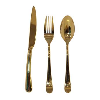 Gold Candelabra Centrepiece