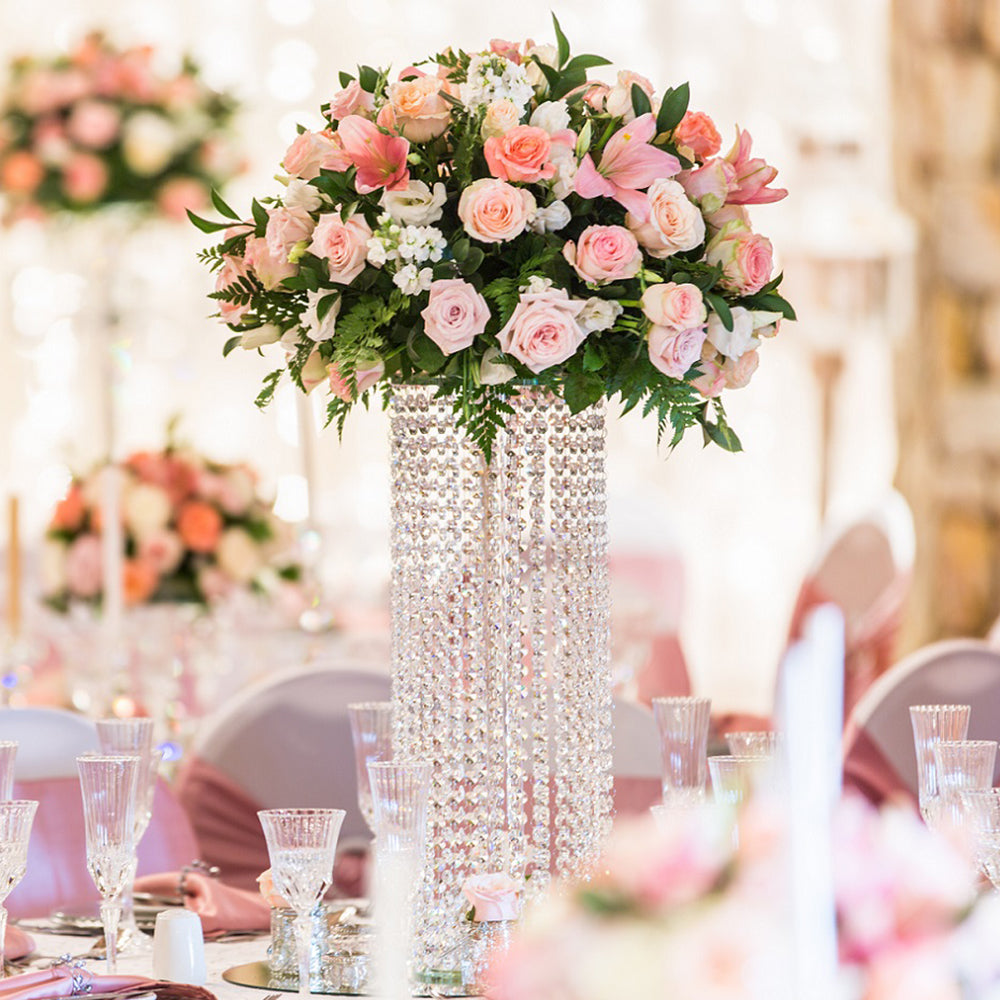 Crystal Round Top Display Centrepiece