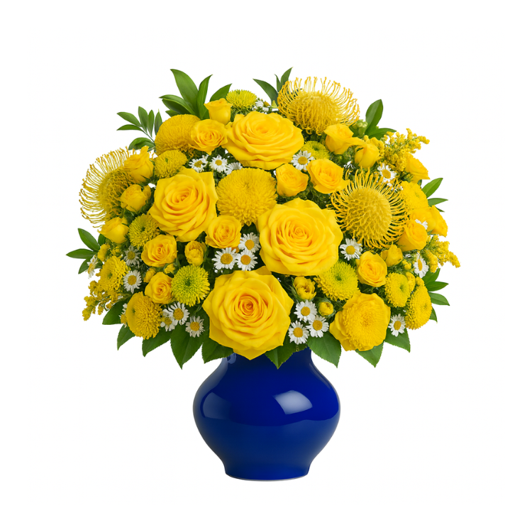 Yellow Flower Bunch - Large (25 Stems)