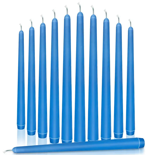 Taper Candles Blue 25cm (12)