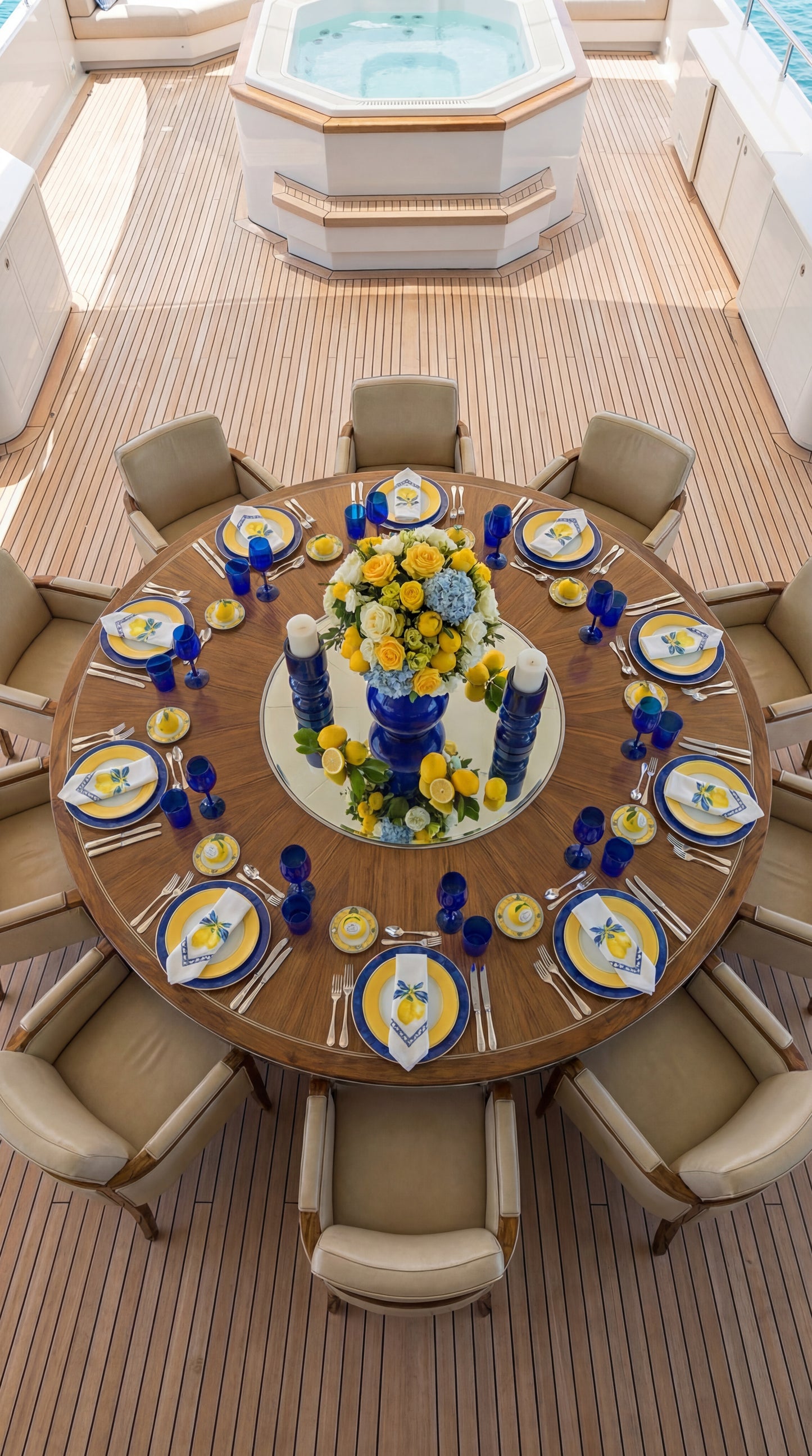 🇮🇹 Ciao Bella -  Round 12 Seater Table