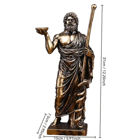 Greek Mythology Zeus Resin Statue
