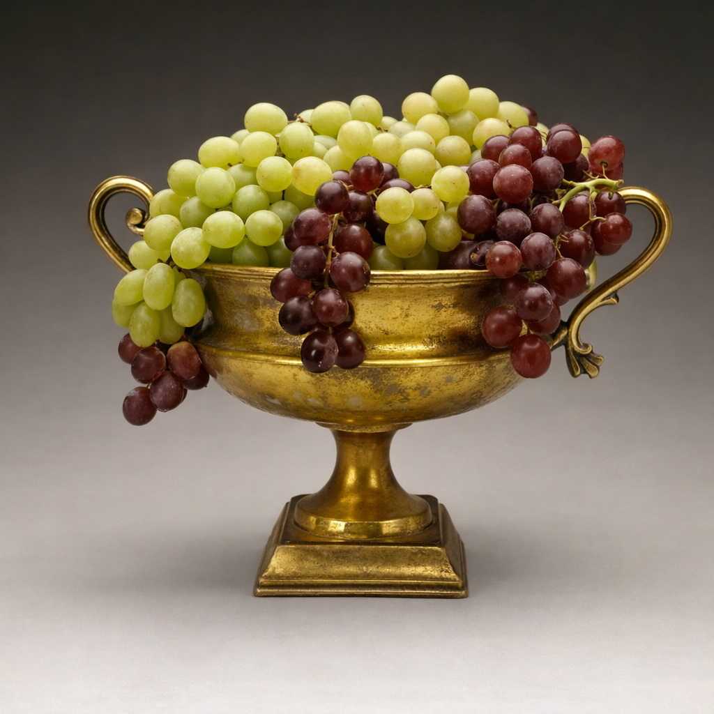 Antique Gold Goblet 20cm