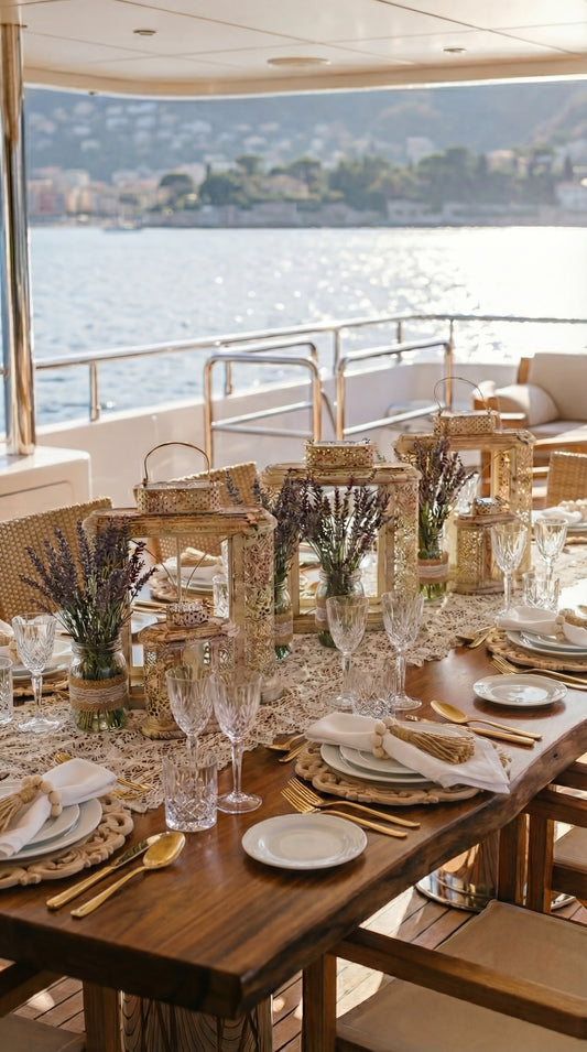 🇫🇷  Lavande Lumière Tablescape