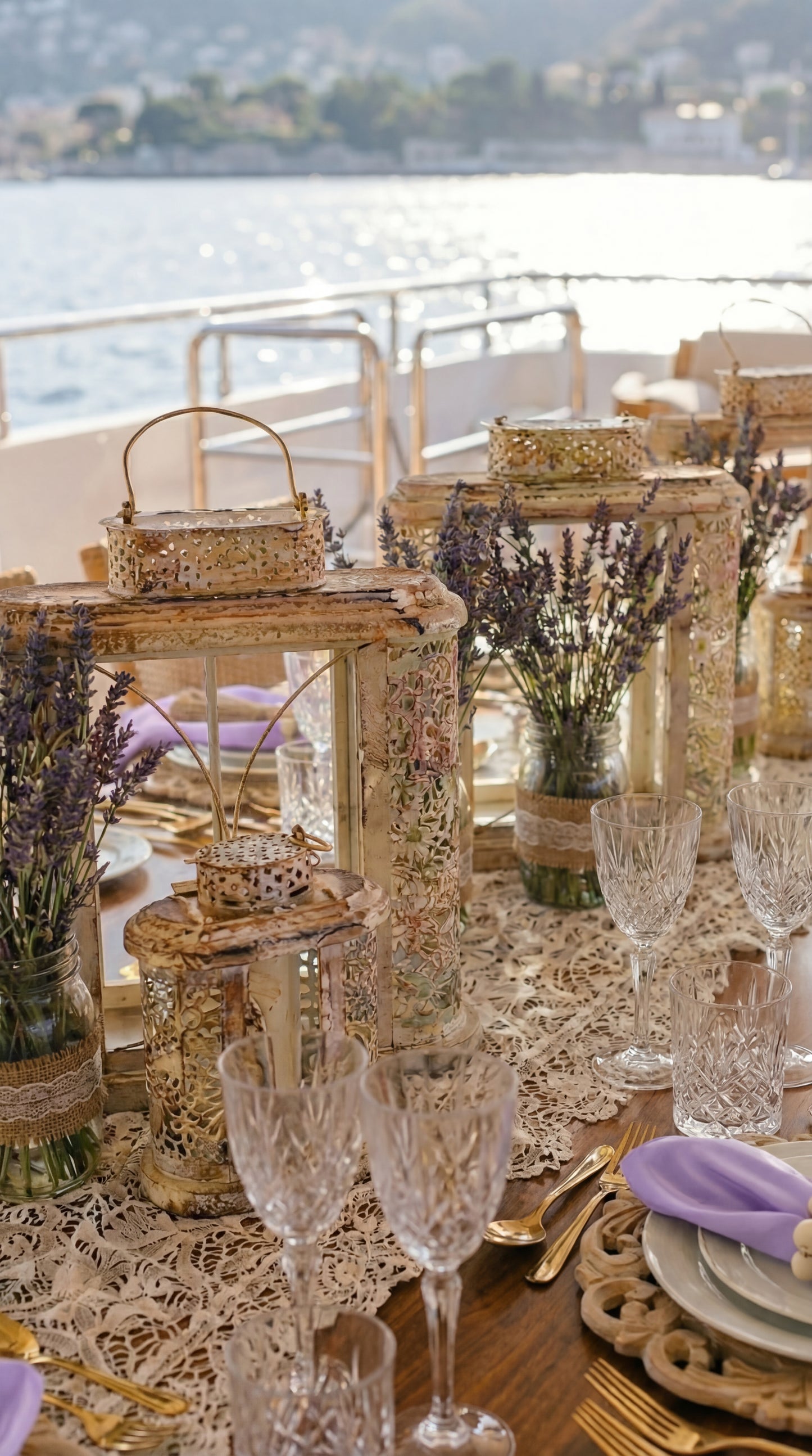 🇫🇷  Lavande Lumière Tablescape