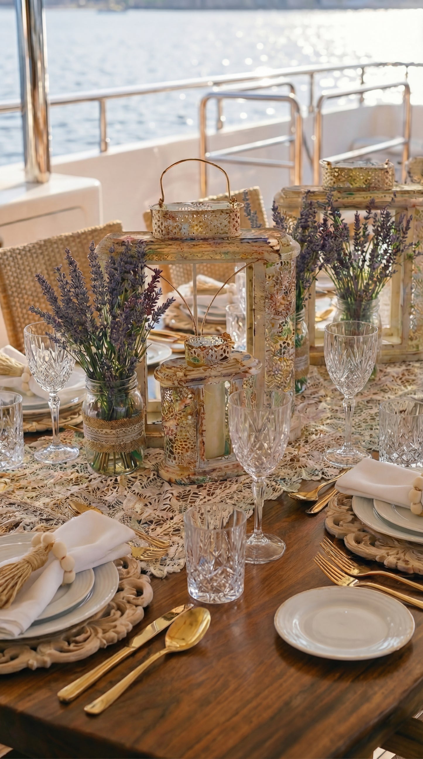 🇫🇷  Lavande Lumière Tablescape