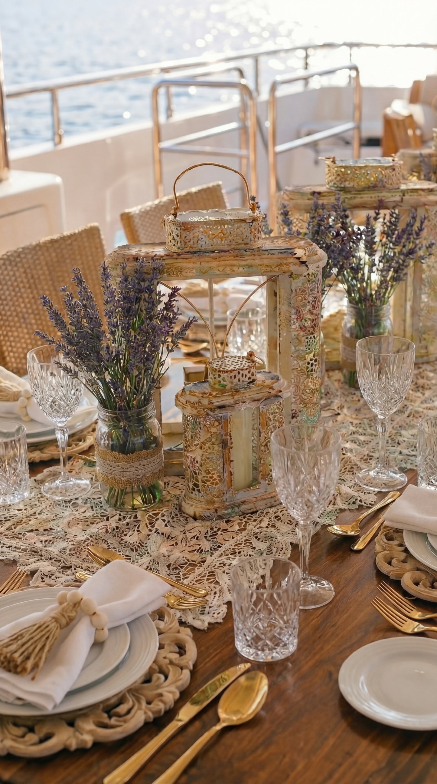 🇫🇷  Lavande Lumière Tablescape