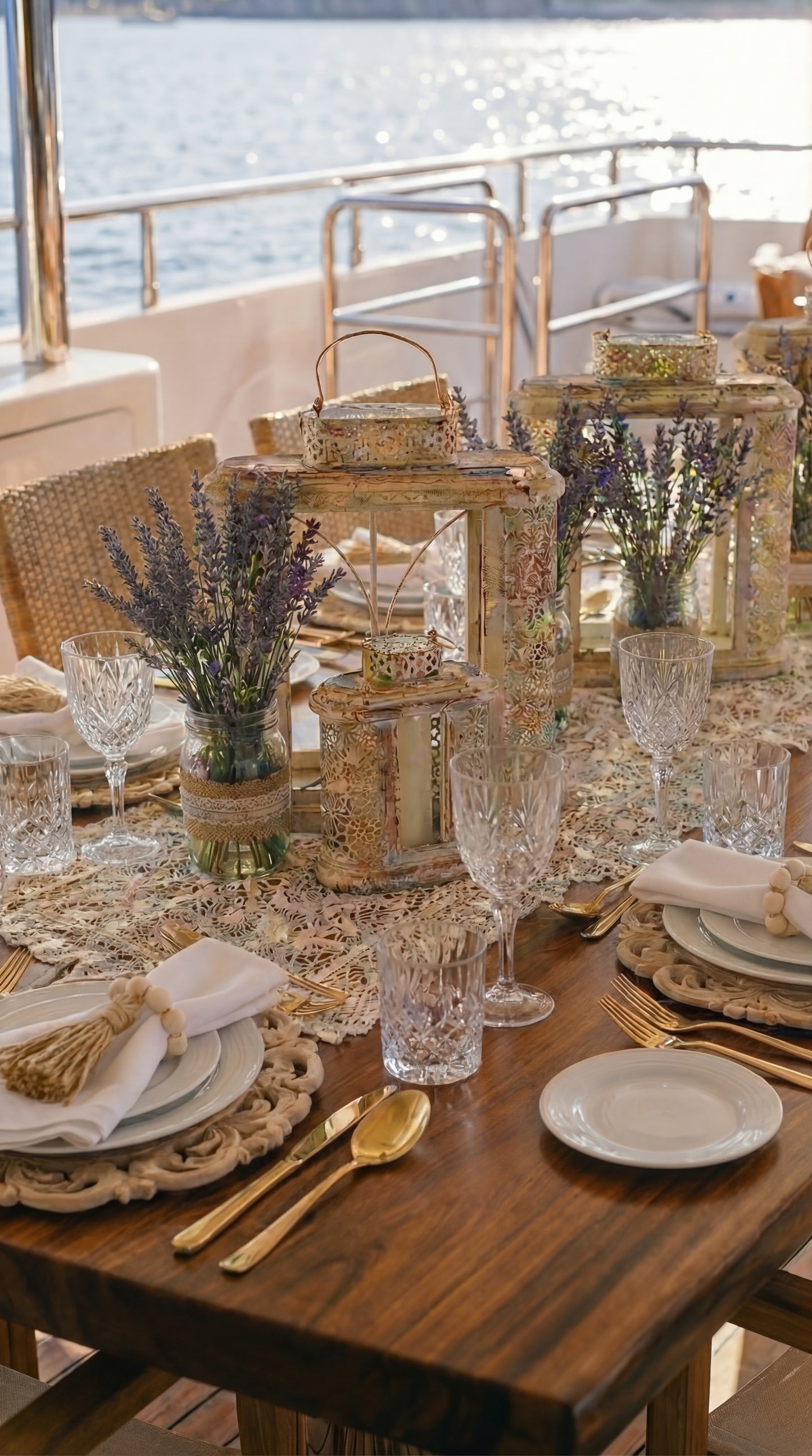 🇫🇷  Lavande Lumière Tablescape