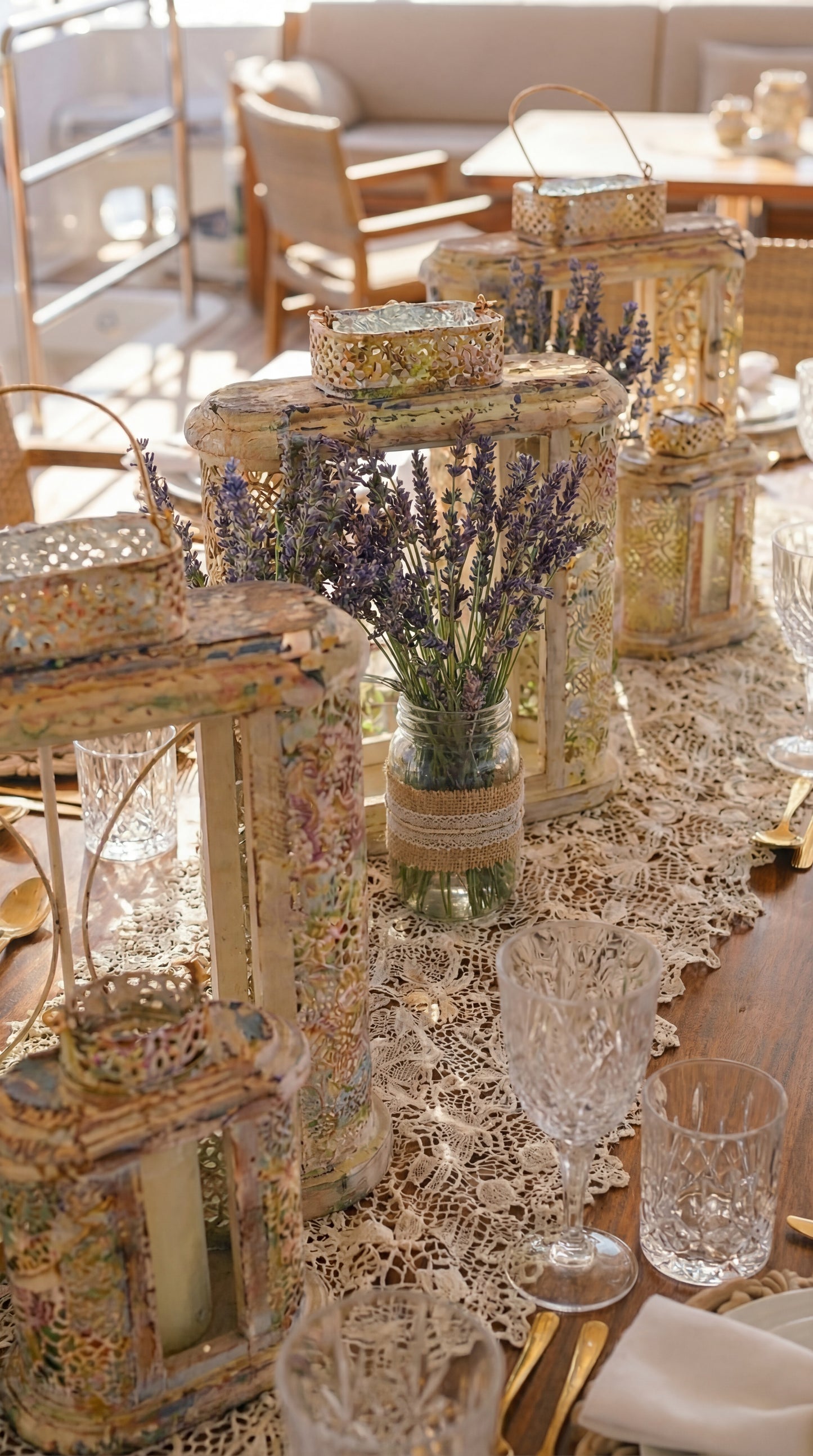🇫🇷  Lavande Lumière Tablescape
