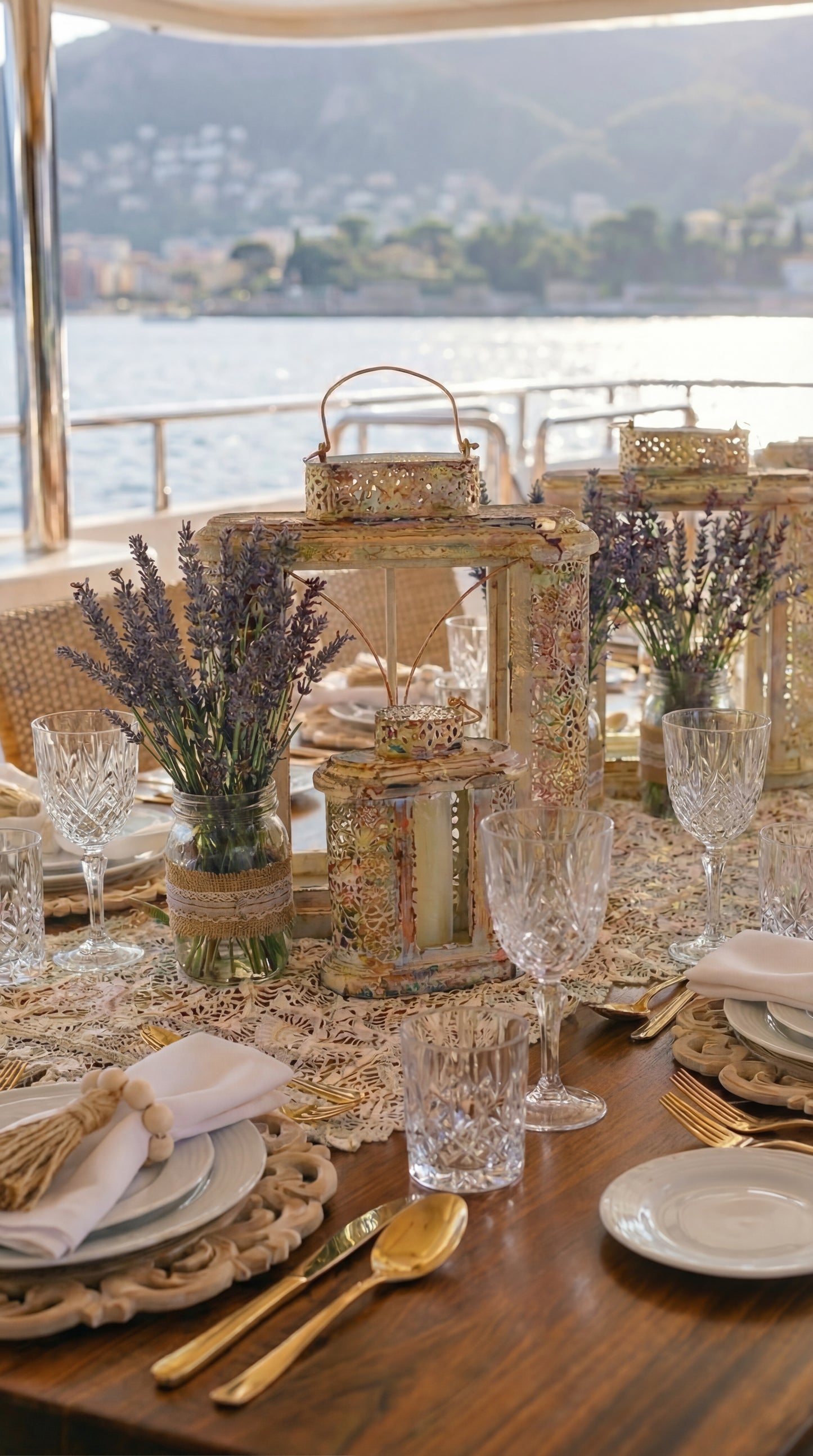 🇫🇷  Lavande Lumière Tablescape