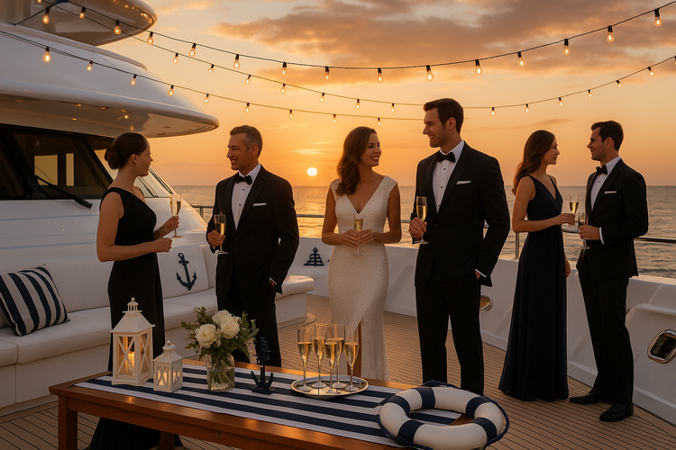 SUPER YACHT THEME PARTY